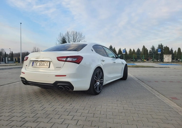 Maserati Ghibli cena 147000 przebieg: 72000, rok produkcji 2014 z Czarna Woda małe 137